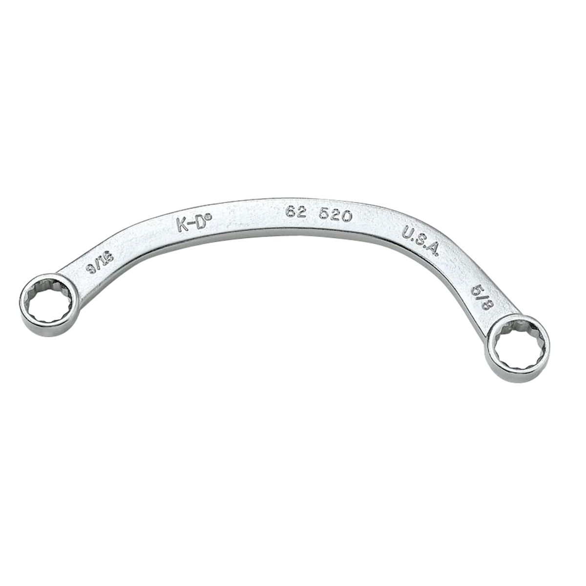 12 Pt Half Moon Box End Wrench - 9/16 In x 5/8 In