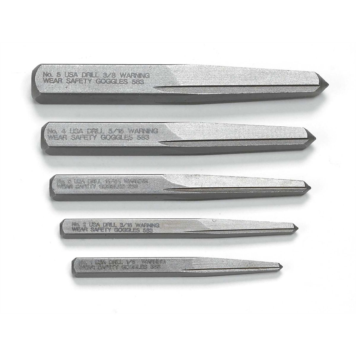 Screw Extractor Set - 5 Pc