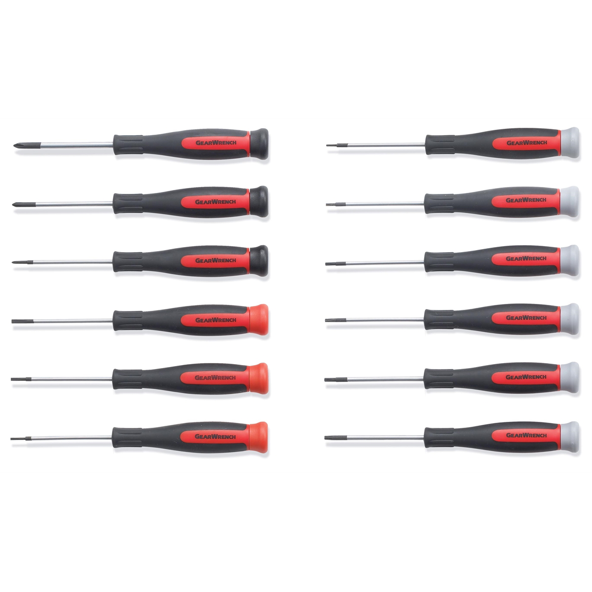 12 Pc. Combination Mini Dual Material Screwdriver Set