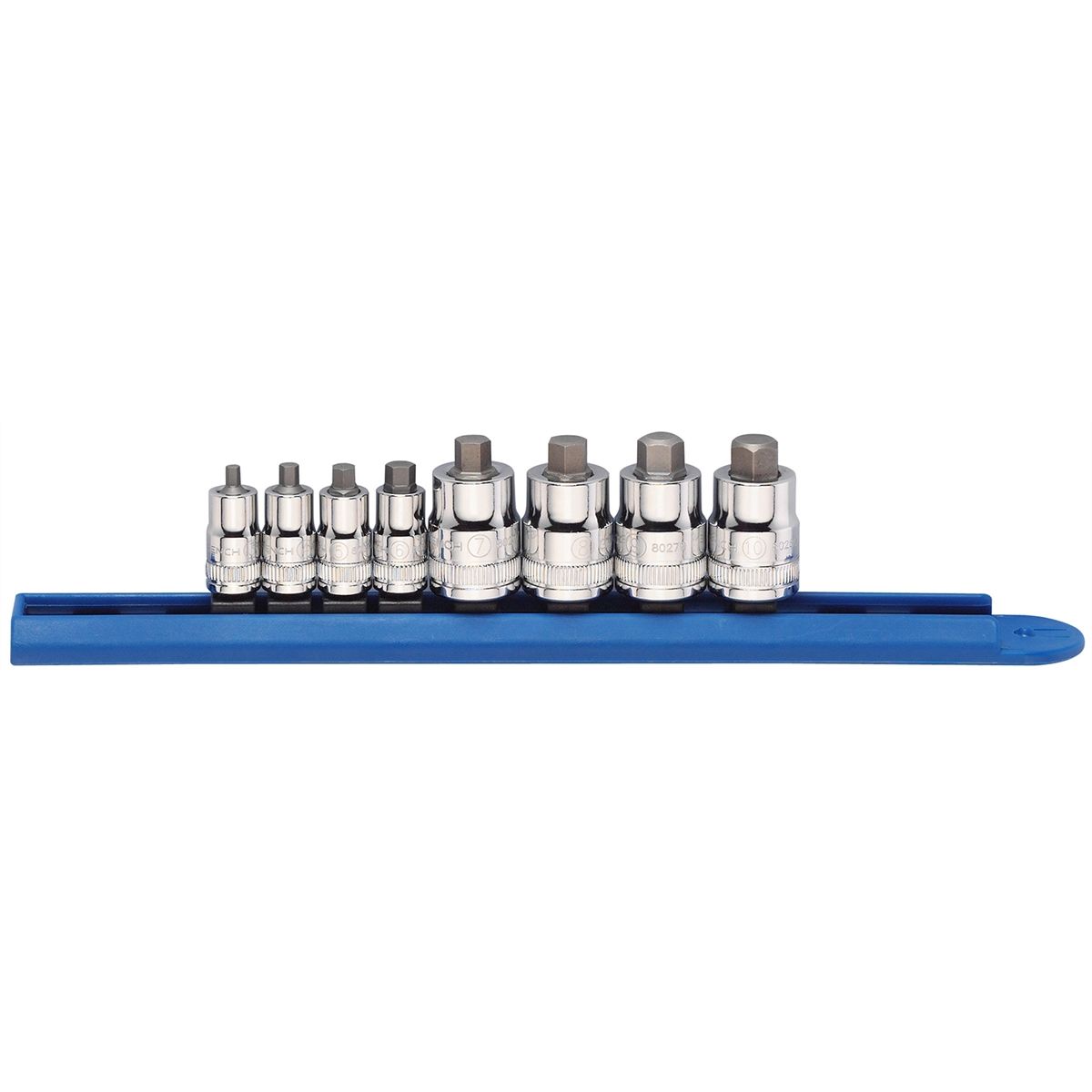 8-Pc 1/4\\ & 3/8\\\" Drive Metric Stubby Hex Bit Sock\"\"\"