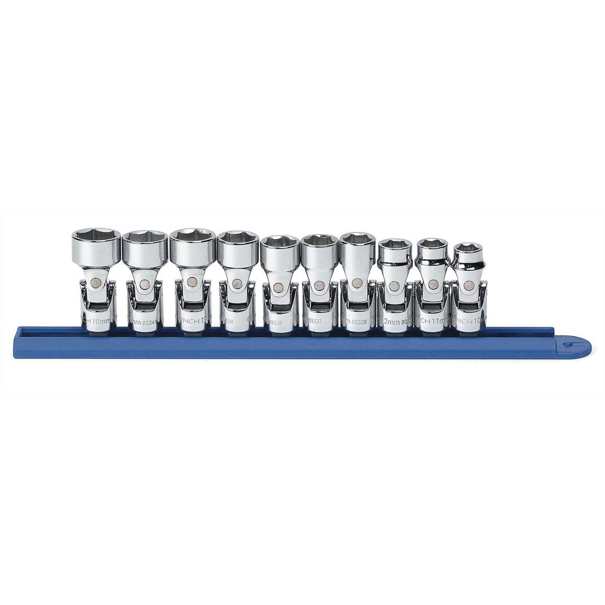 3/8 Inch Drive Metric 6 Pt Socket Set 10 Pc