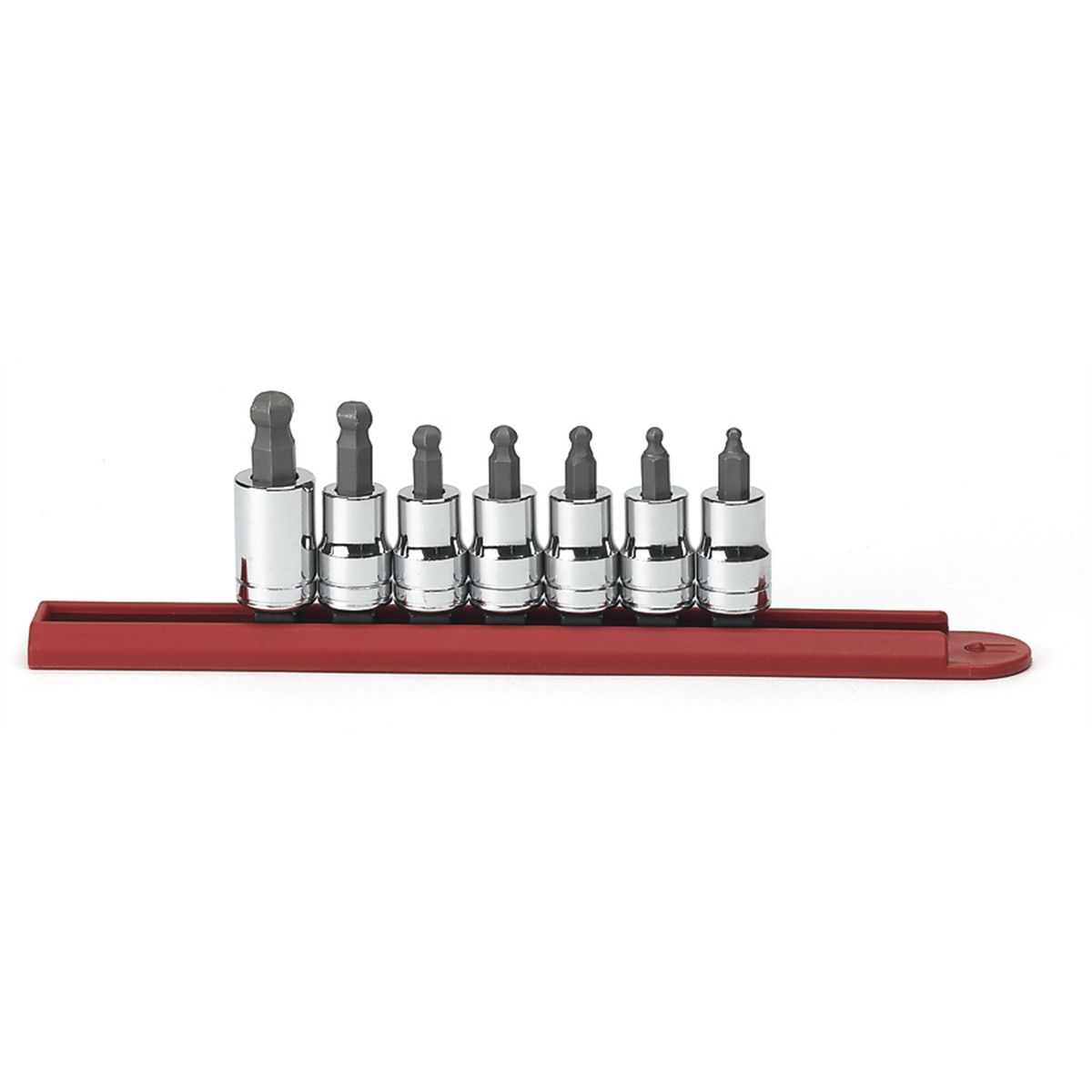 7 Pc. SAE BALL HEX Bit Socket Set