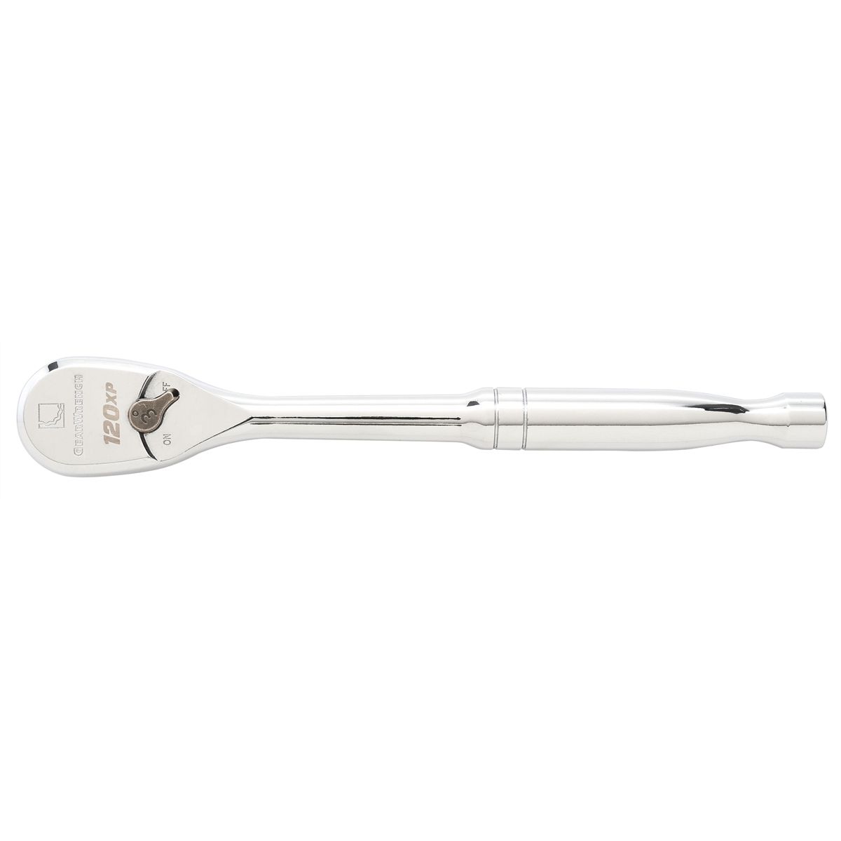 1/4 Inch Drive Full Polish Teardrop 120XP Ratchet