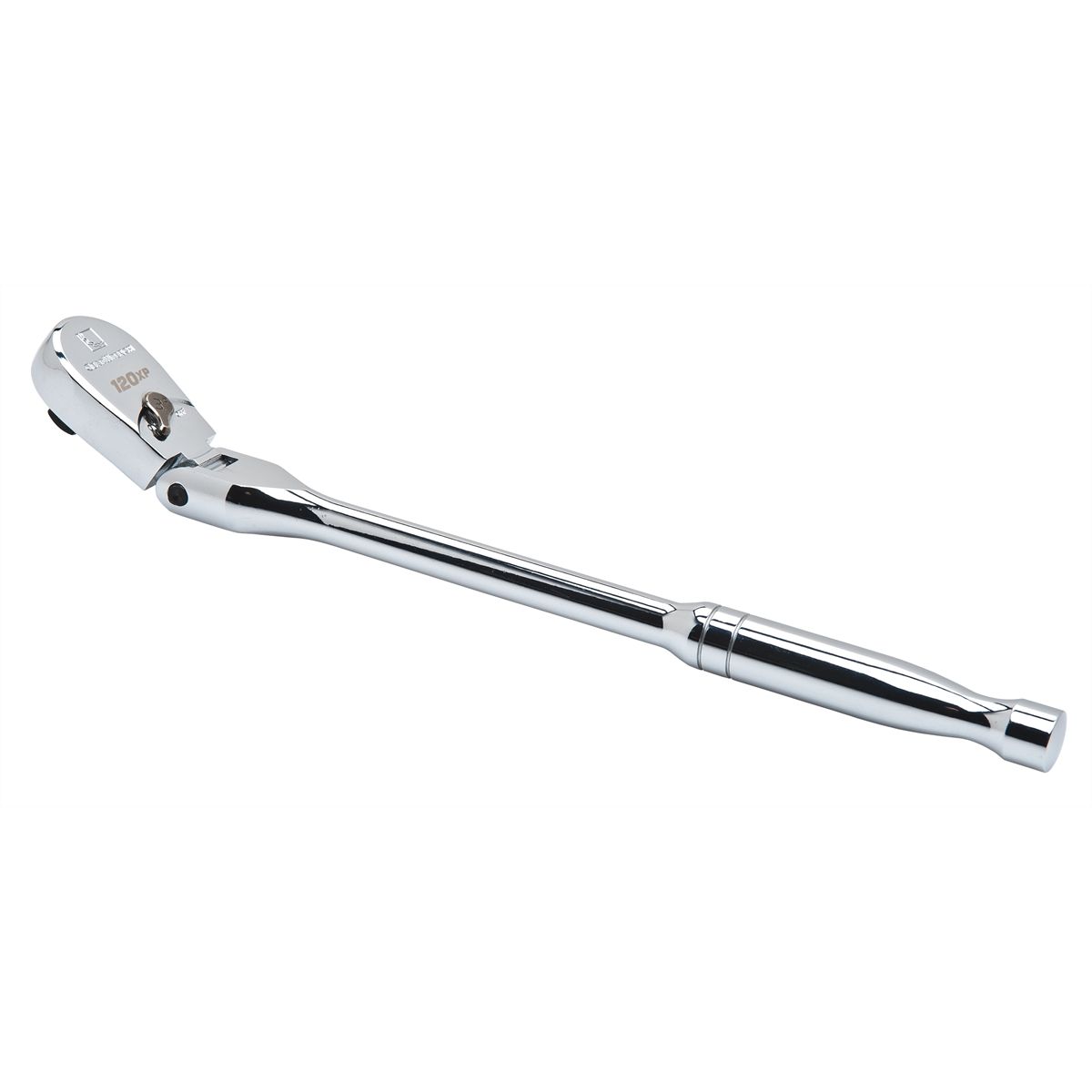 3/8 Inch Drive 120XP Full Polish Flex Teardrop Ratchet