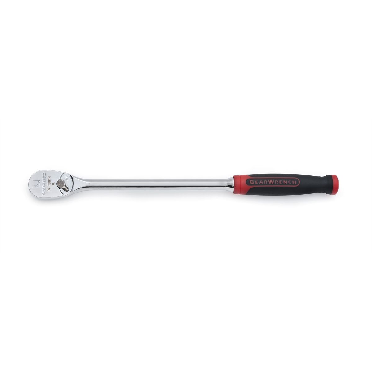 3/8\\Dr. 84T Full Polish Long Handle Ratchet - C\"