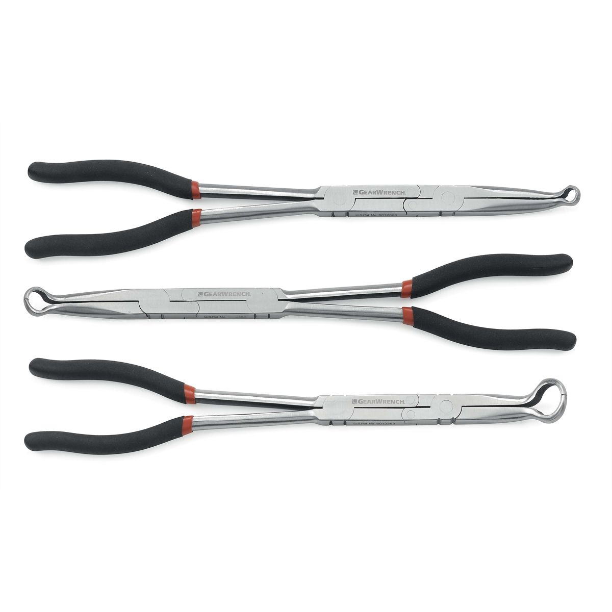 Double-X Hose Grip Pliers Set - 3-Pc