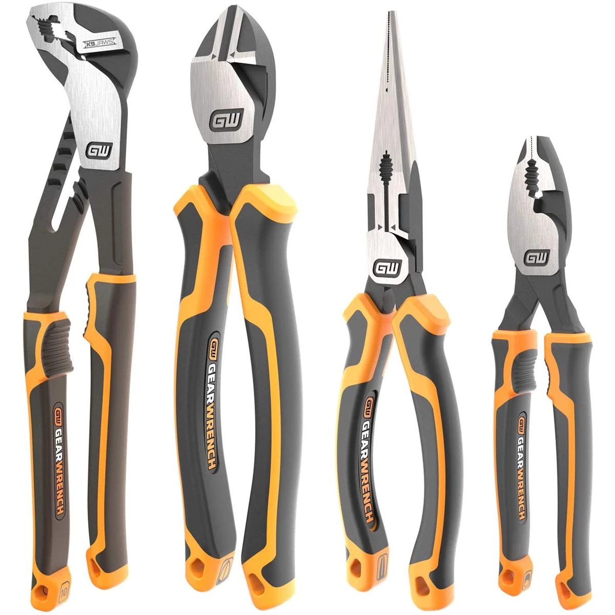(image for) 4PC MIXEDDUAL MATRL PLIER