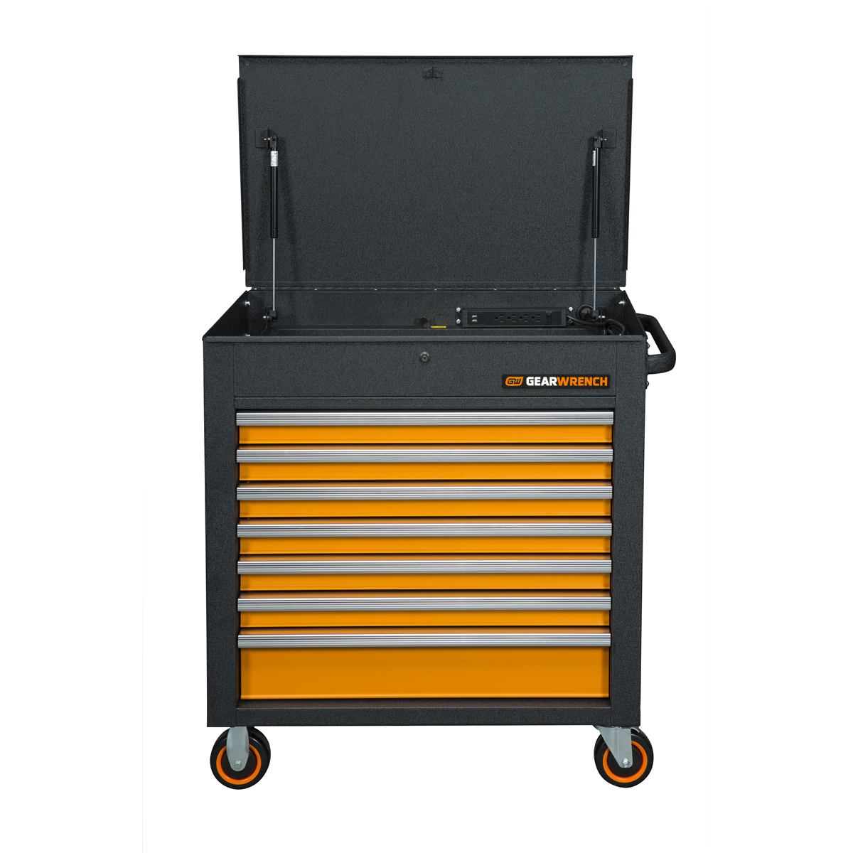 35" 7 Drawer GSX Series Rolling Tool Cart with Tilt Top