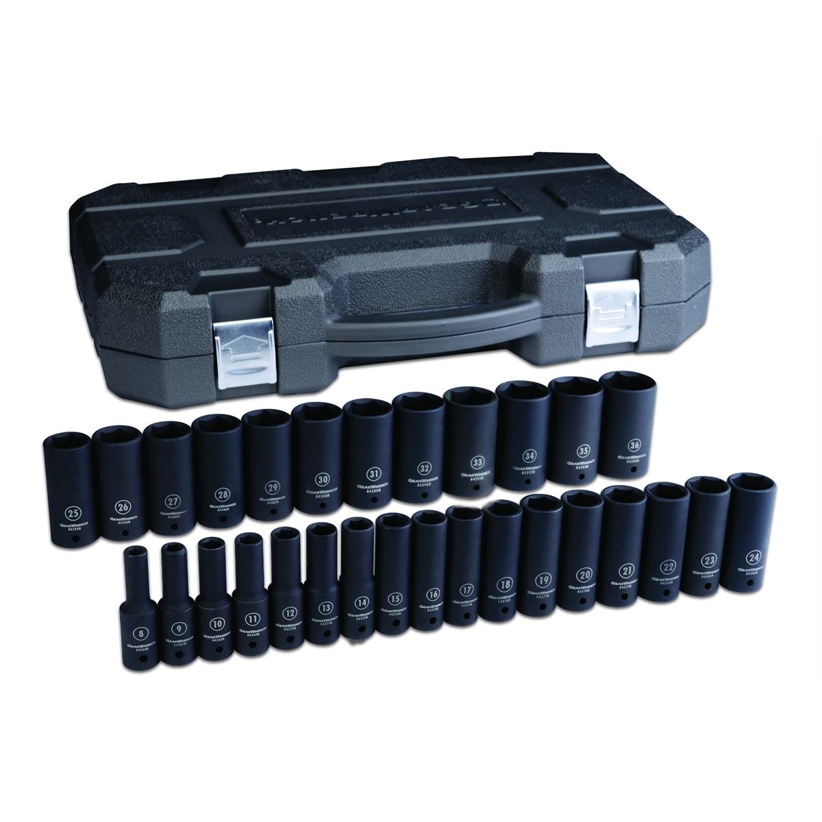 29PC. 1/2" DR 6 PT MET DP IMP