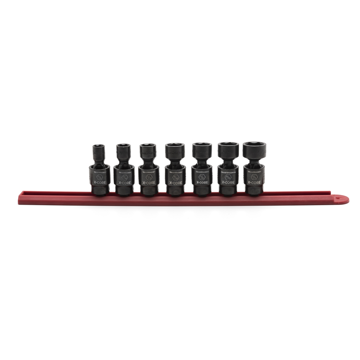 7 Pc. 3/8\" Dr. SAE Pinless Universal Impact Socket Set