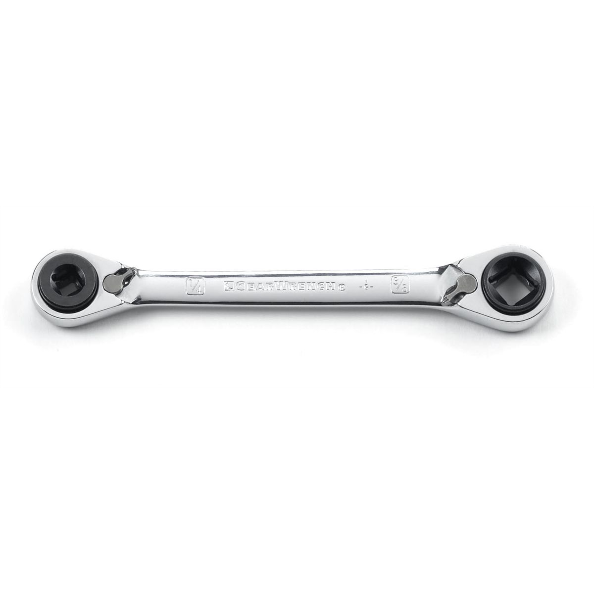 QuadBox(TM) HVAC Ratcheting Wrench SAE