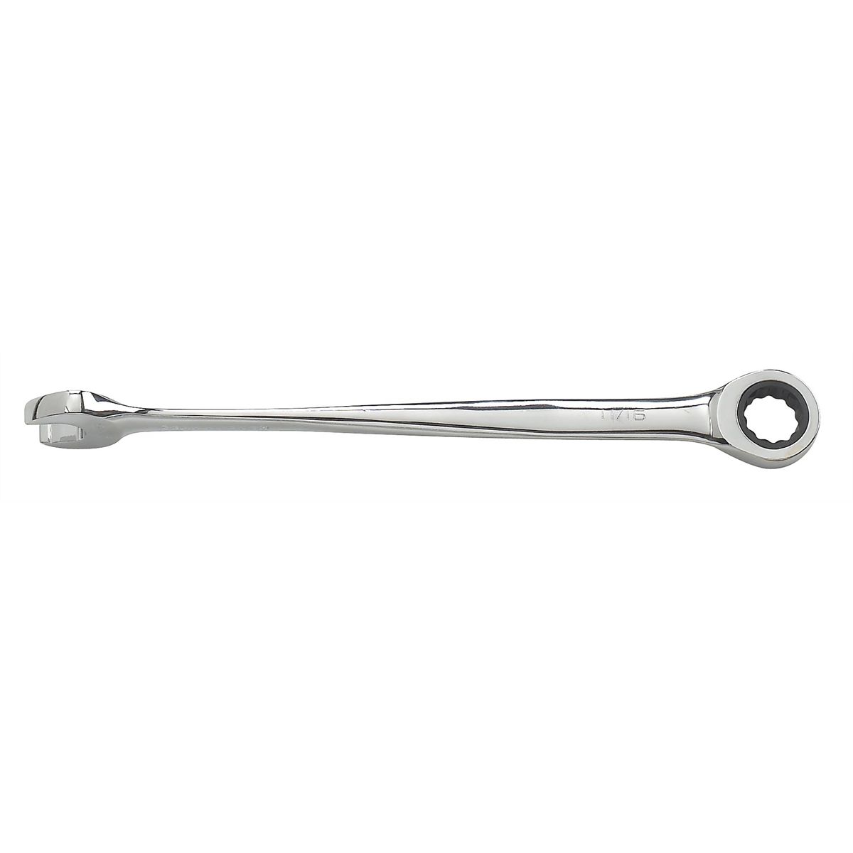 7/16\\ XL X-Beam Combination Ratcheting Wrench\"