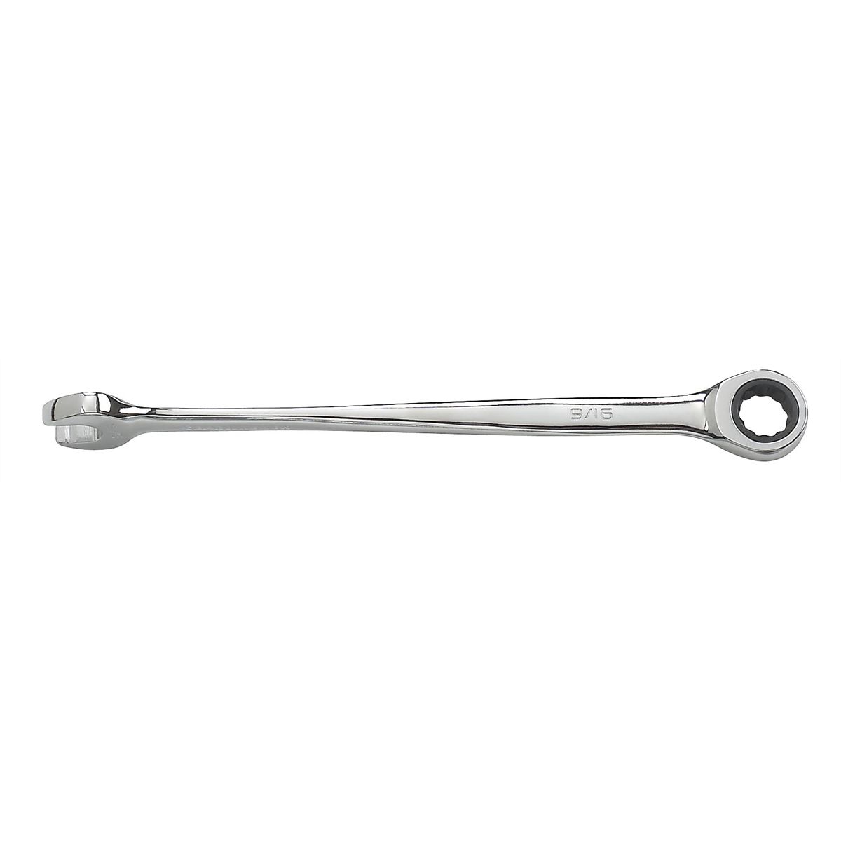 9/16\\ XL X-Beam Combination Ratcheting Wrench SAE\"