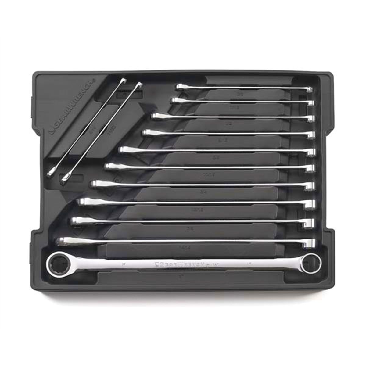 KD 85999 13Pc GearBox SAE Double Box Ratcheting Master Wrench Set KDT85999