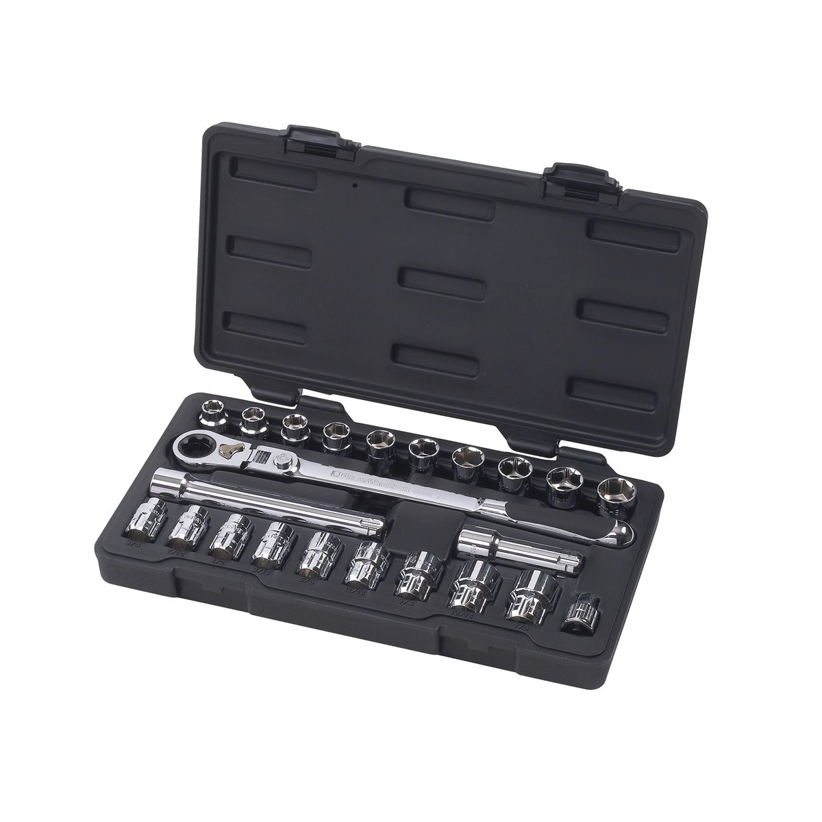 3/8 In Dr Pass-Thru Vortex GearRatchet Set w/ Locking Handle - 2