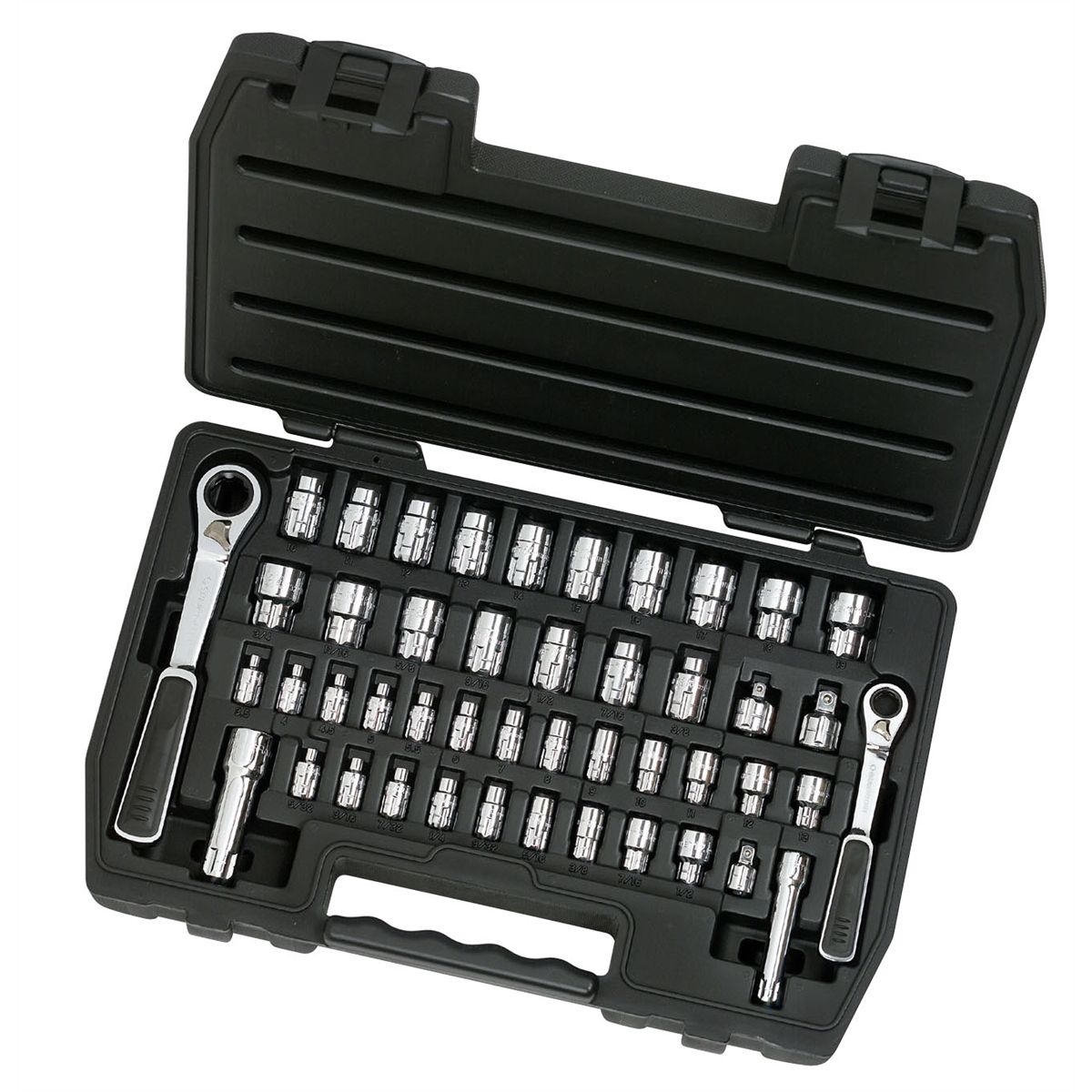 1/4" & 3/8" Drive GearRatchet Set 46 Piece