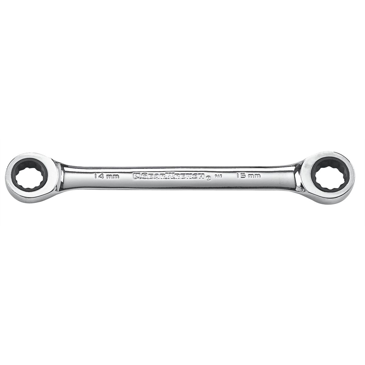 Wrench Ratcheting - Double Box End 14 X 15mm Gearwrench