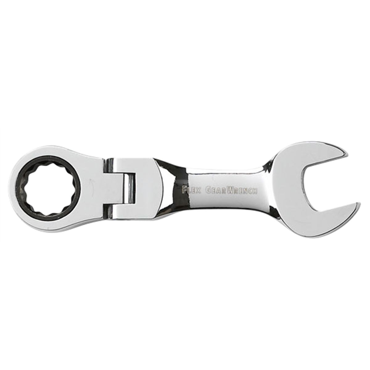 5/8" Stubby Flex Combination Ratcheting Wrench