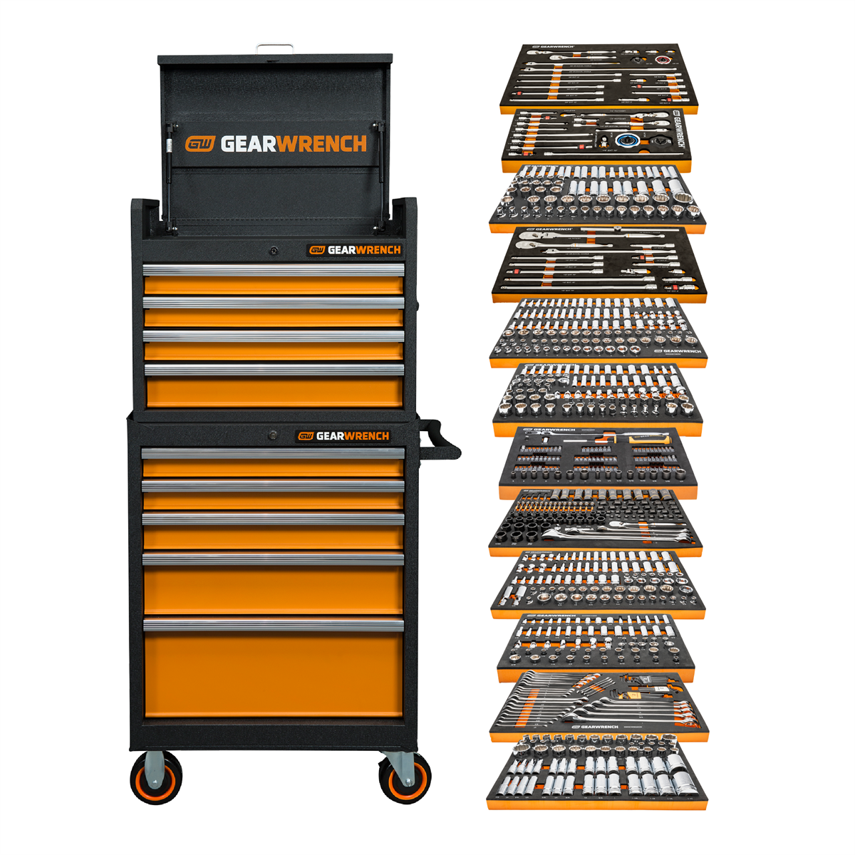 GearWrench 791-Piece Master Mechanics Tool Set with Foam