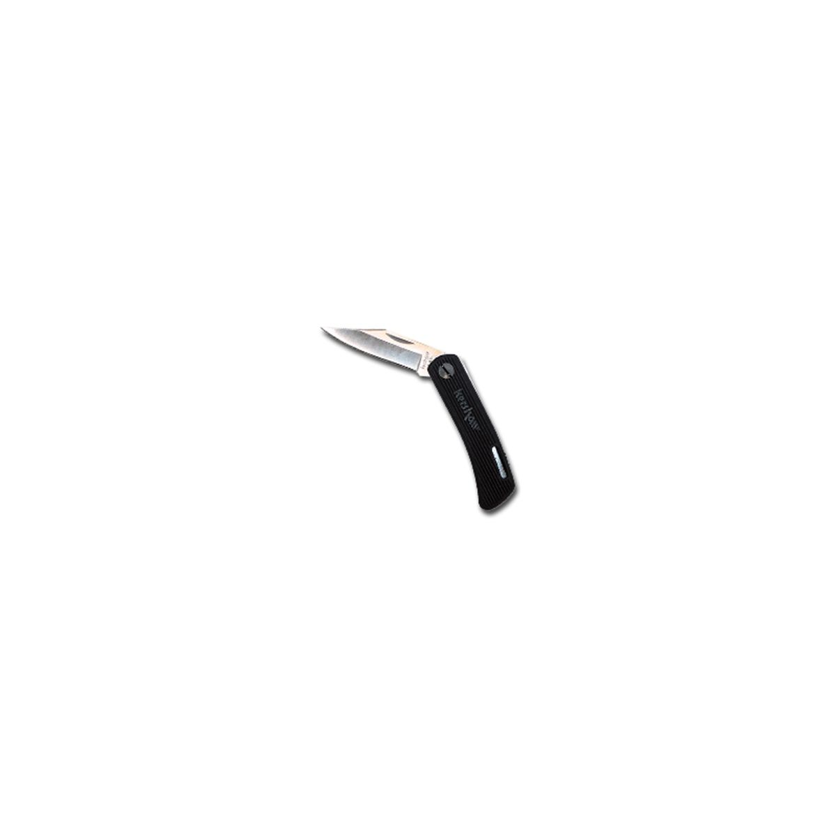 D.W.O. Classic Black Folding Knife - Kraton Handle