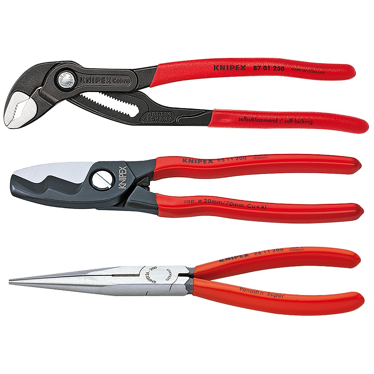 Automotive Tool Pliers Set 3 Pc