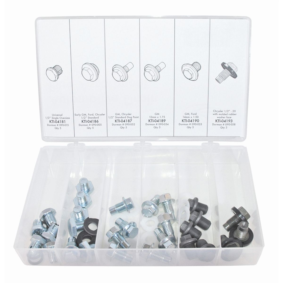 DRAIN PLUG ASSORTMENT- 28 PIECE