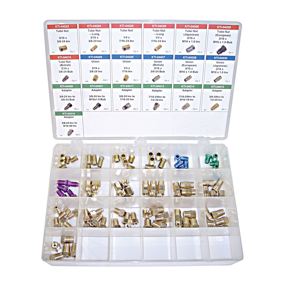 95-piece Brake Line Fittings Assortment
