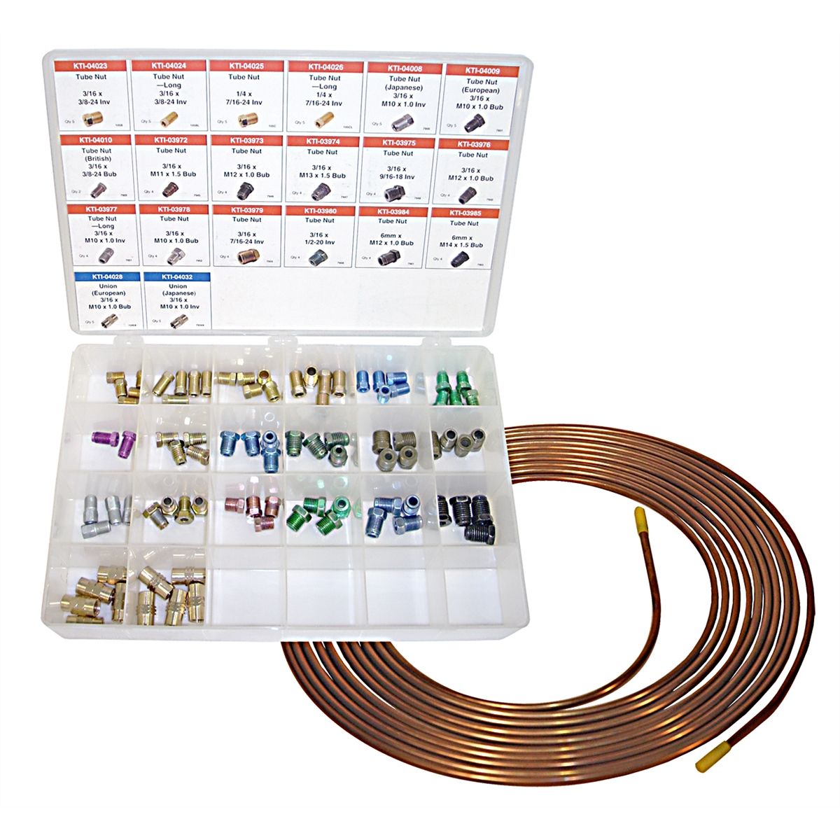 3/16" Master Brake Fitting Assortment
