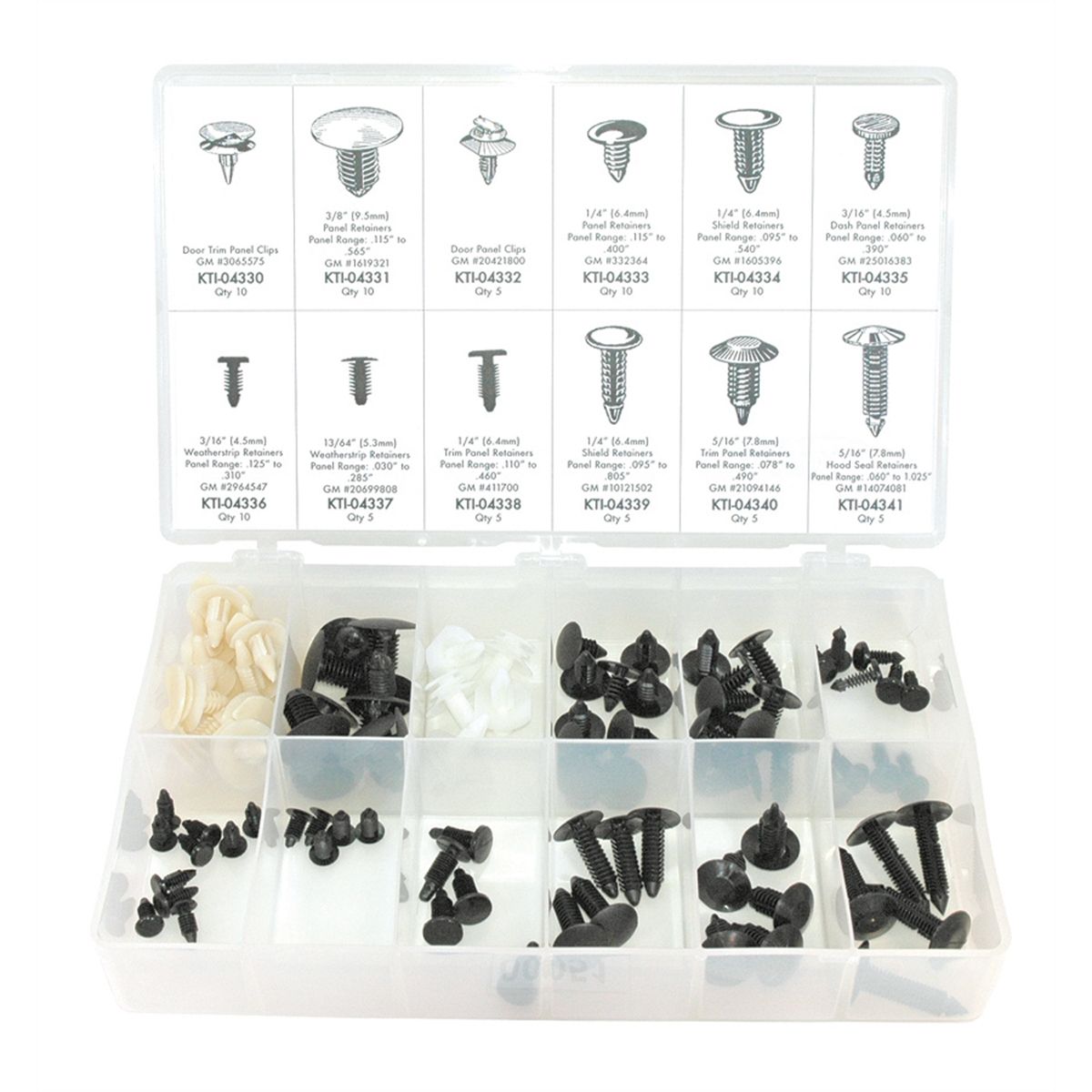 GM Body Retainer Kit - 90-Pc
