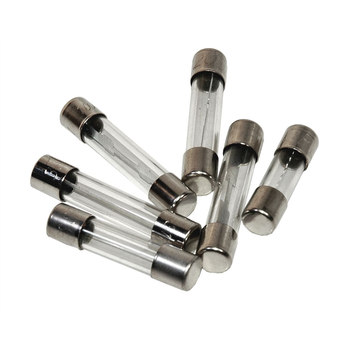 Assorted Glass Automotive Fuse - 6/Pk