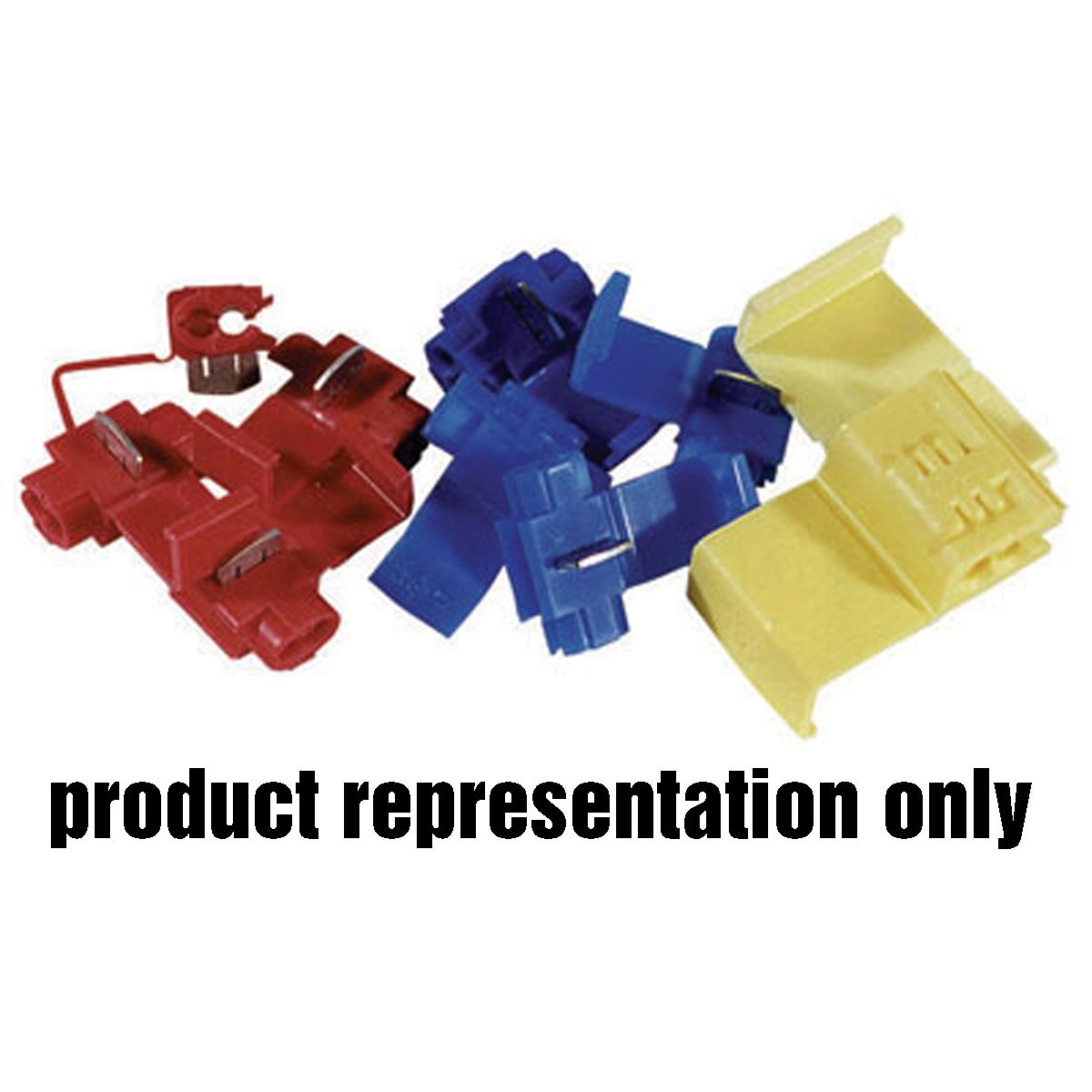 Self Stripping EZ Lock Wire Connector - 14-18 GA - 4/Pk