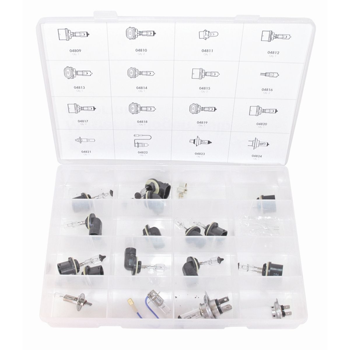 Bulb Assortment Halogen 20 Pie