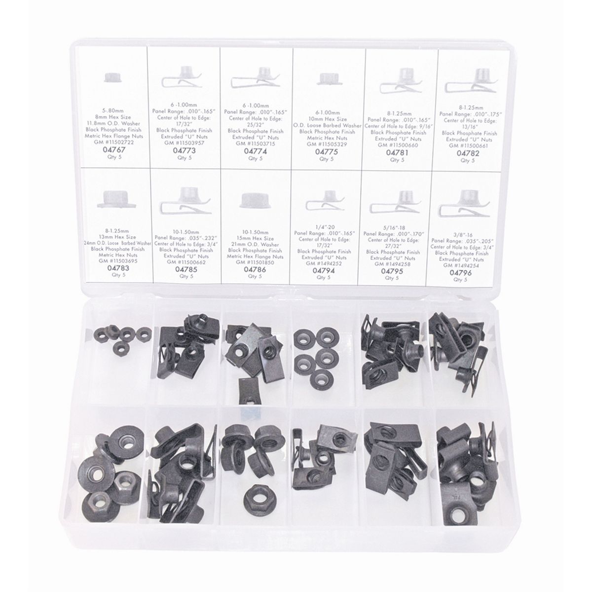 HEX NUT /EXTRUDED U-NUT ASSORT