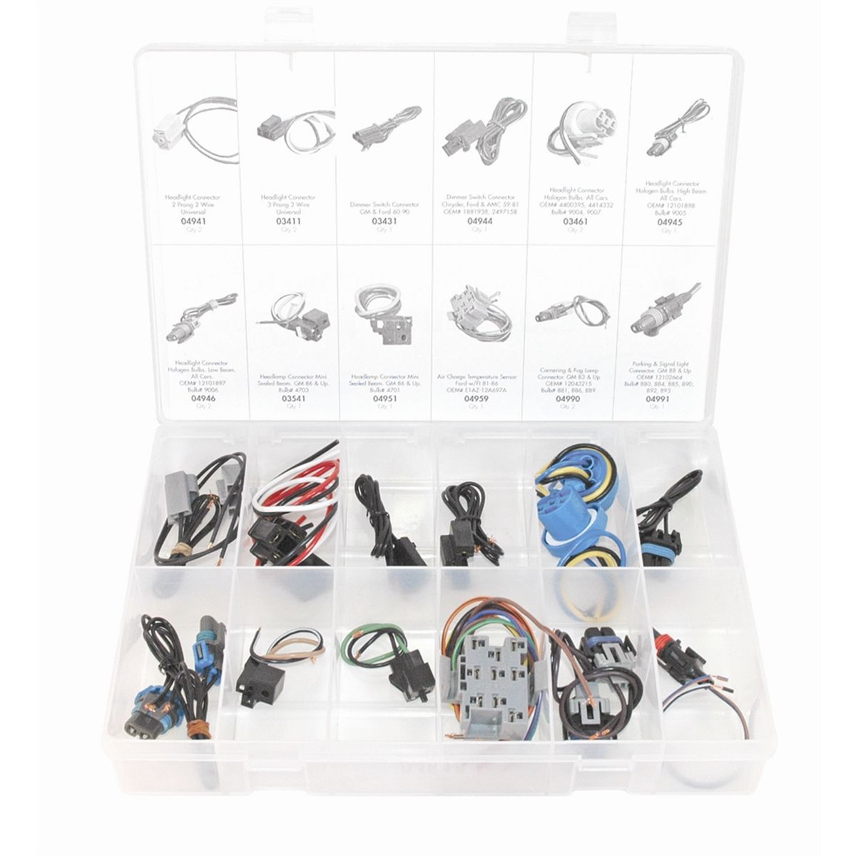 Headlight Connectors 17 Piece