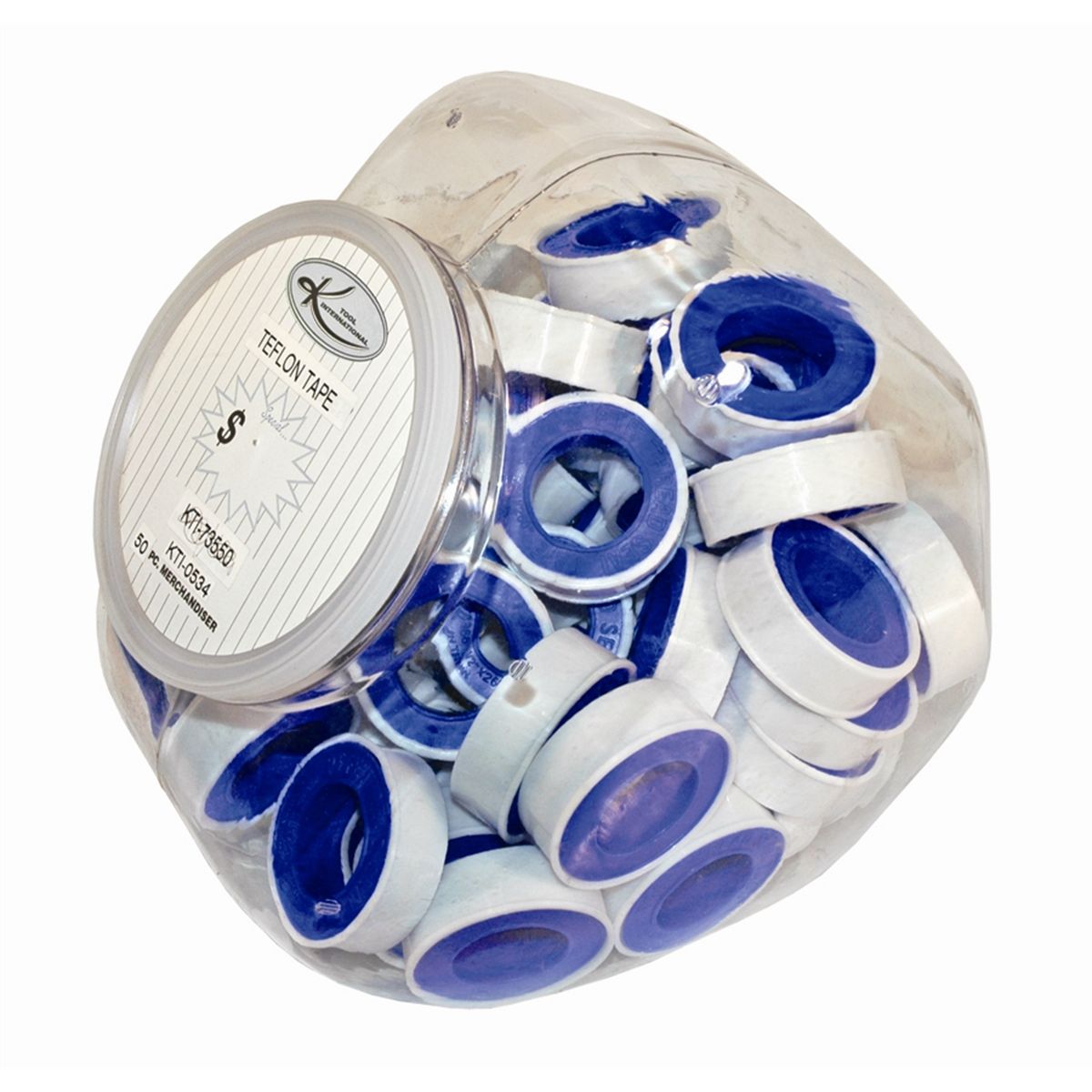 TEFLON TAPE DISPLAY