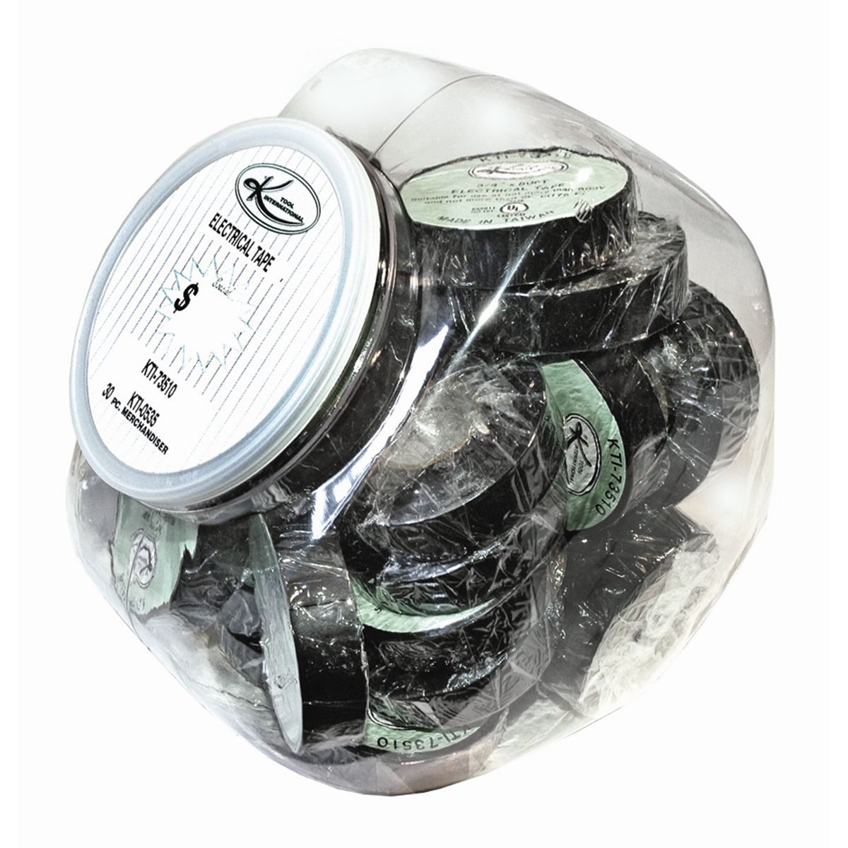 ELECTRICAL TAPE DISPLAY 30PC