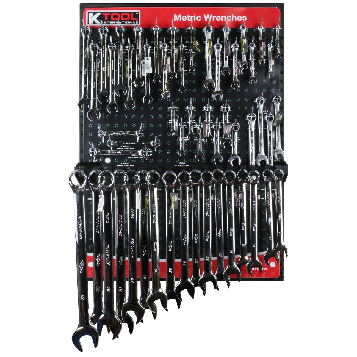 METRIC WRENCHES DISPLAY BOARD