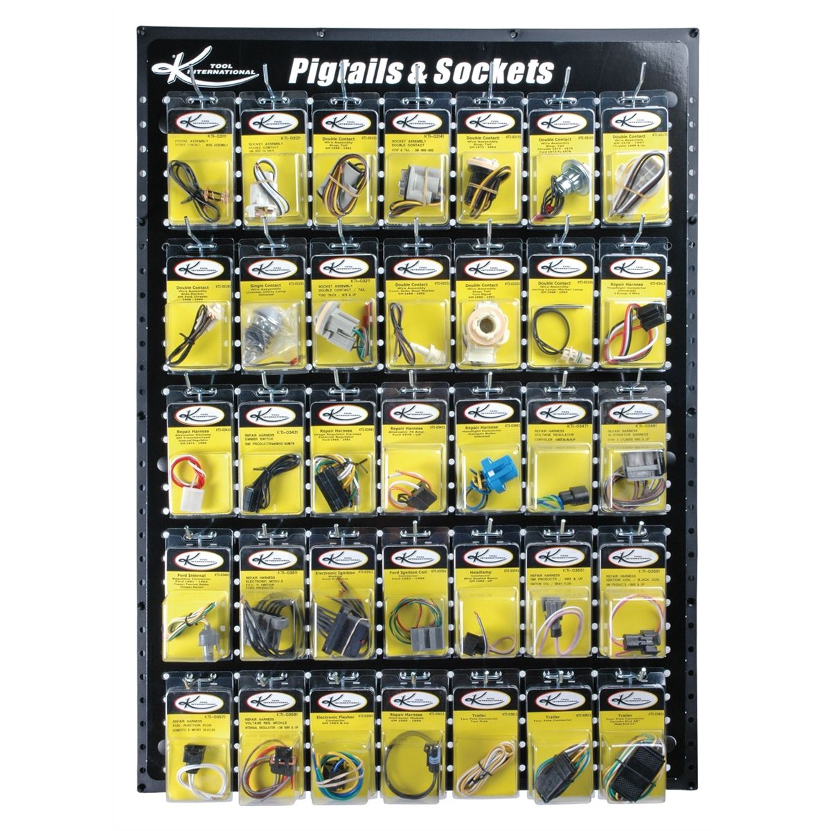 PIGTAIL & SOCKETS DISPLAY BOARD