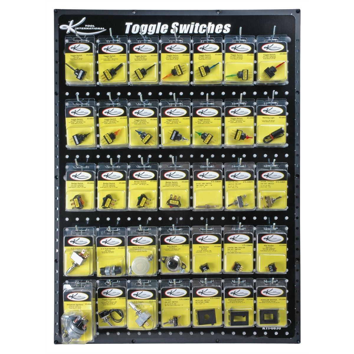 SWITCHES DISPLAY BOARD