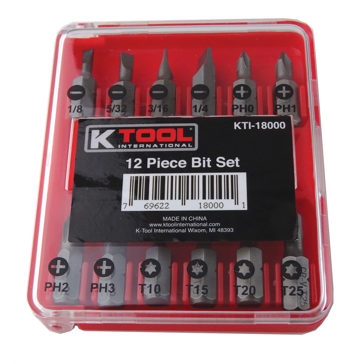 Bits Set 12 Piece