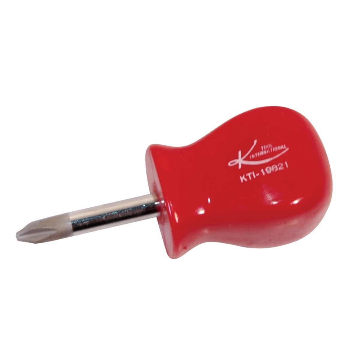 Phillips Stubby Screwdriver #2 - 1-1/2 In - Red