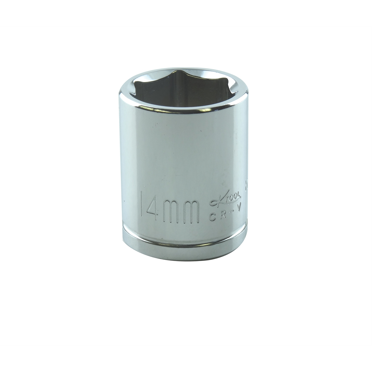 SOC 14MM 1/4D 6PT SHORT