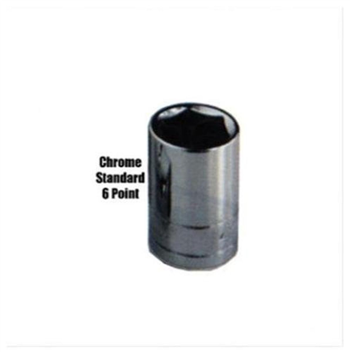 Standard Short Socket - 3/8 In Dr 6 Pt - 13mm