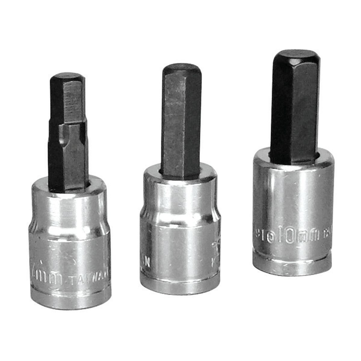 3 Piece Metric Brake Caliper Hex Bit Set K Tool International 27902