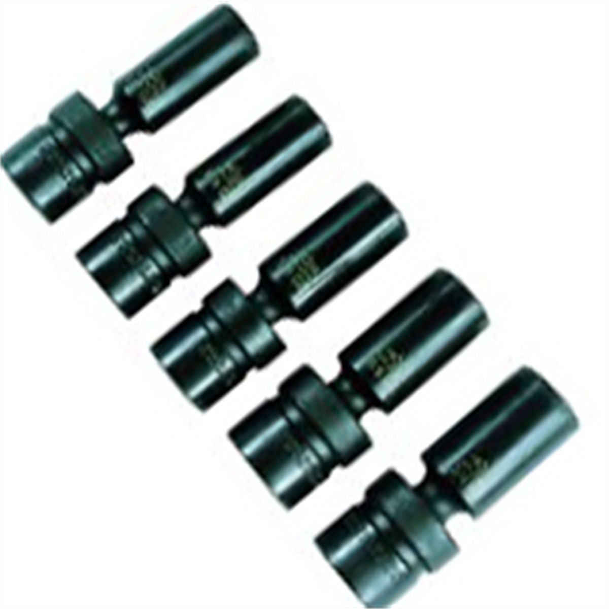 Deep Flex Impact Socket Set - 1/2 In Dr 6 Pt - 5 Piece