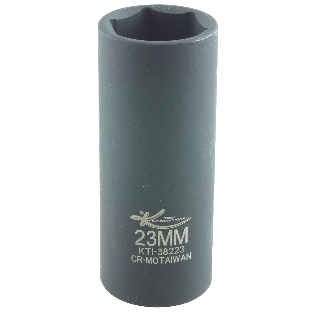 SOC 23MM 1/2D IMP 6PT DP BLK