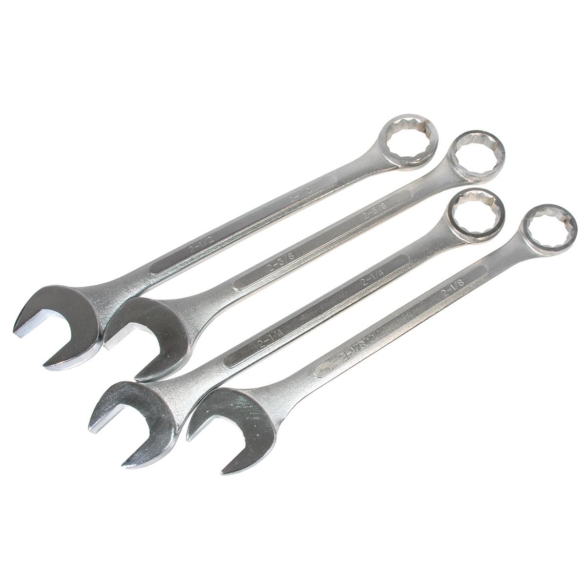 4 Piece Raised Panel Jumbo Combination Wrench Set