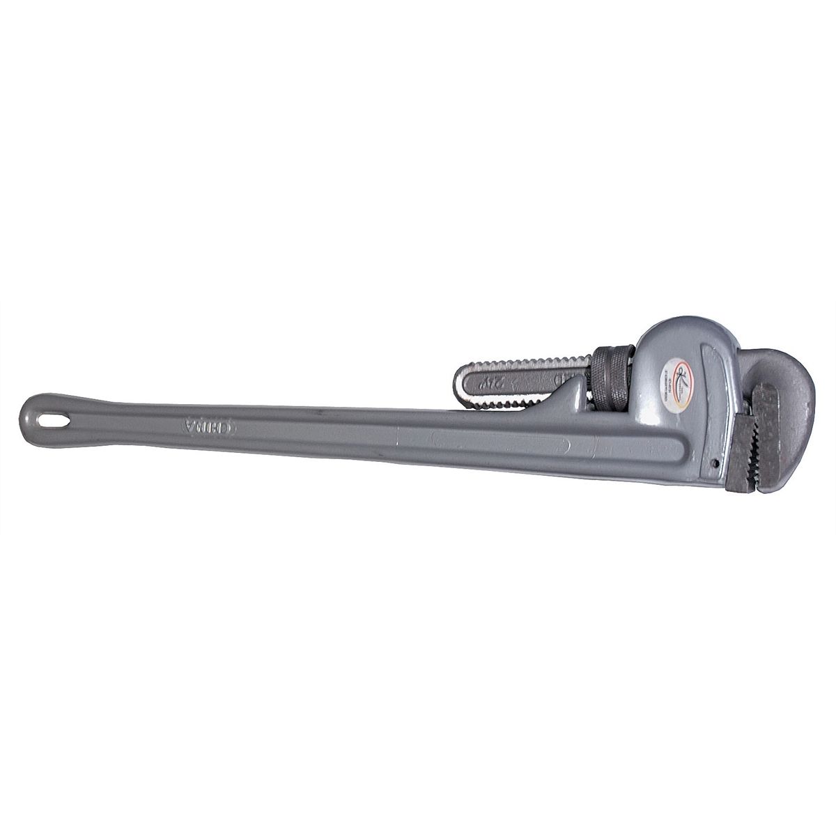 24" Lightweight Aluminum Pipe Wrench, 3-1/2" Capacity