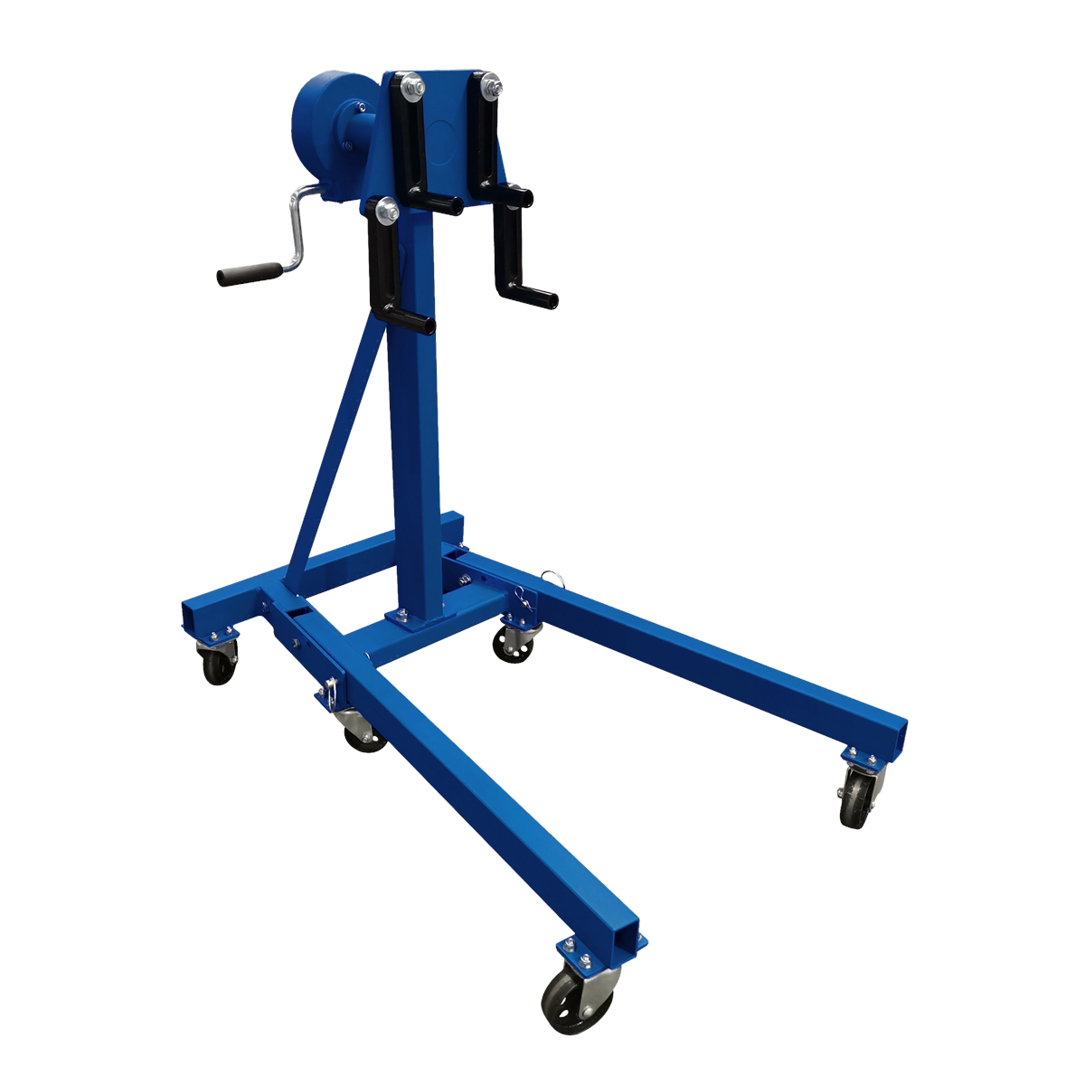 1100lb Geared Engine Stand with Foldable Design
