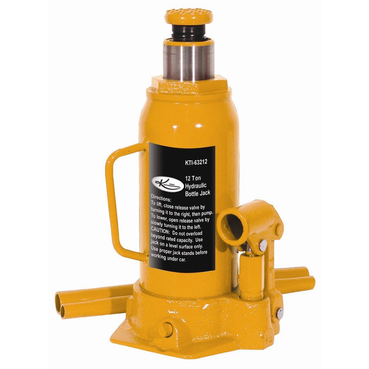 Hydraulic Bottle Jack - 12 Ton Capacity